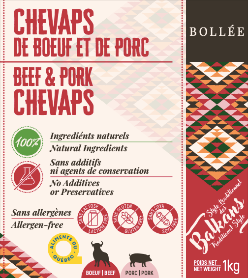 Chevap’s Épicé: 70% Boeuf et 30% Porc